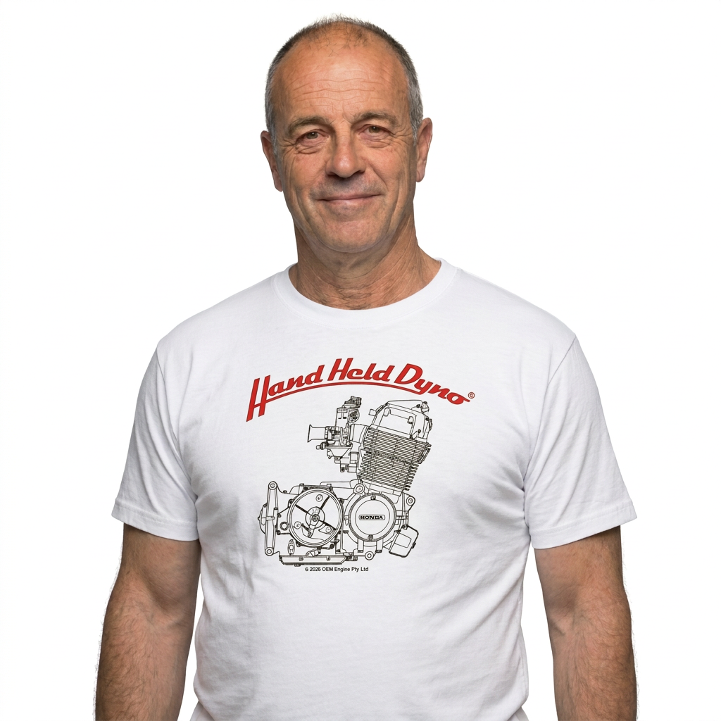 Honda CR750 Racing Engine Tee