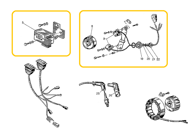Ducati Mille Bosch type - Replacement CDI - Bosch type