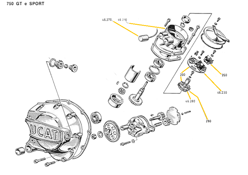 Ducati Roundcase Ignition GT & Sport and Super Sport