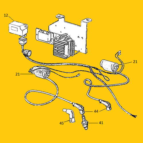 Ducati Pantah, Alazurra, Indiana - Replacement CDI - Bosch type