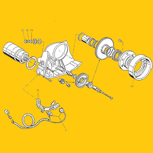 Ducati Pantah, Alazurra, Indiana - Replacement CDI - Bosch type