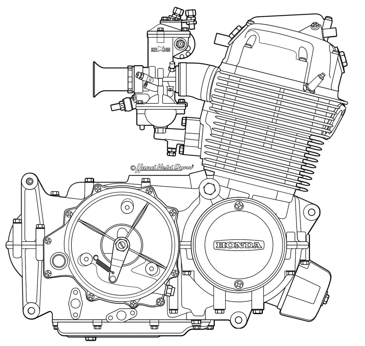 Honda SOHC CB750K series 1969 to 1978