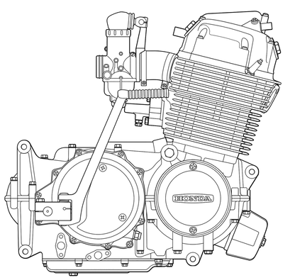 Honda SOHC CB750K series 1969 to 1978