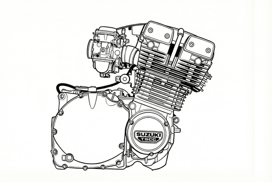 Suzuki 1978 -1986 GS550E-GS1150E