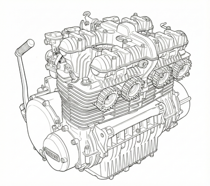 Kawasaki Z1 900 & 1000, 1973 to 1987